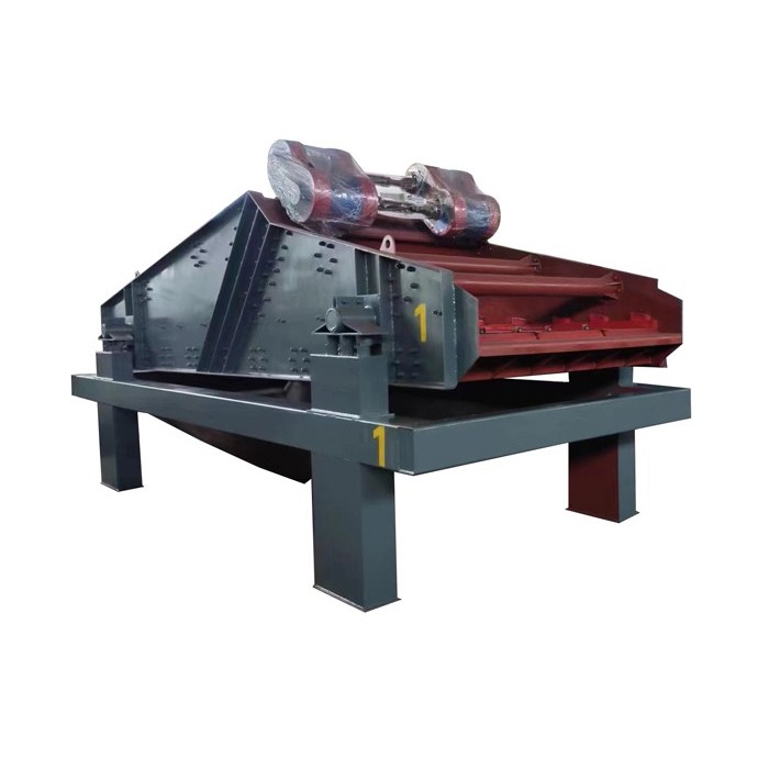 带支架直线脱水筛